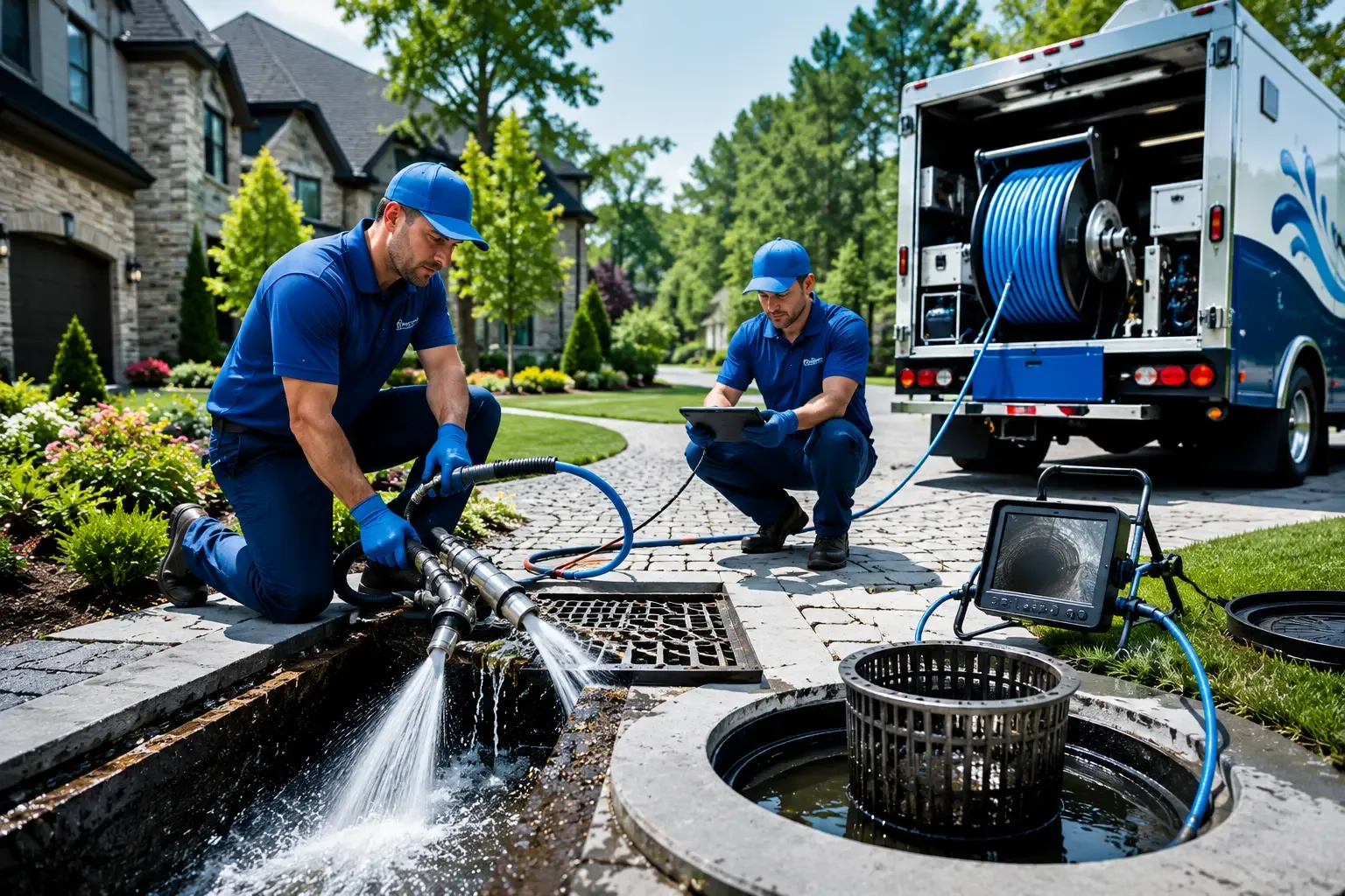 Local outdoor drain cleaning professionals in Angleton, TX